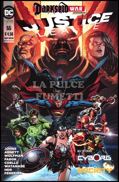 JUSTICE LEAGUE #    55 - DARKSEID WAR 11